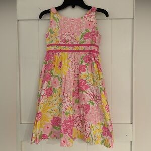 Lilly Pulitzer Pink and Yellow Sundress